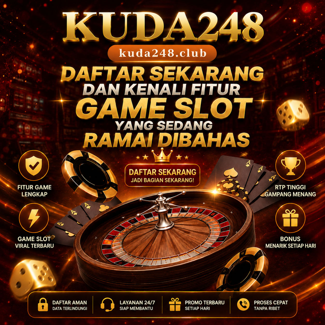KUDA248: Daftar Sekarang dan Kenali Fitur Game Slot yang Sedang Ramai Dibahas