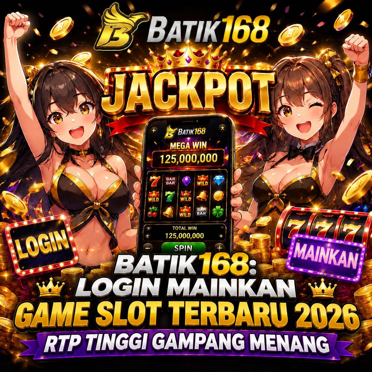 BATIK168: Login Mainkan Game Slot Terbaru 2026 RTP Tinggi Gampang Menang