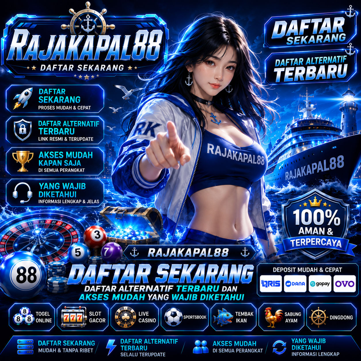 RAJAKAPAL88: Daftar Sekarang Daftar Alternatif Terbaru dan Akses Mudah yang Wajib Diketahui