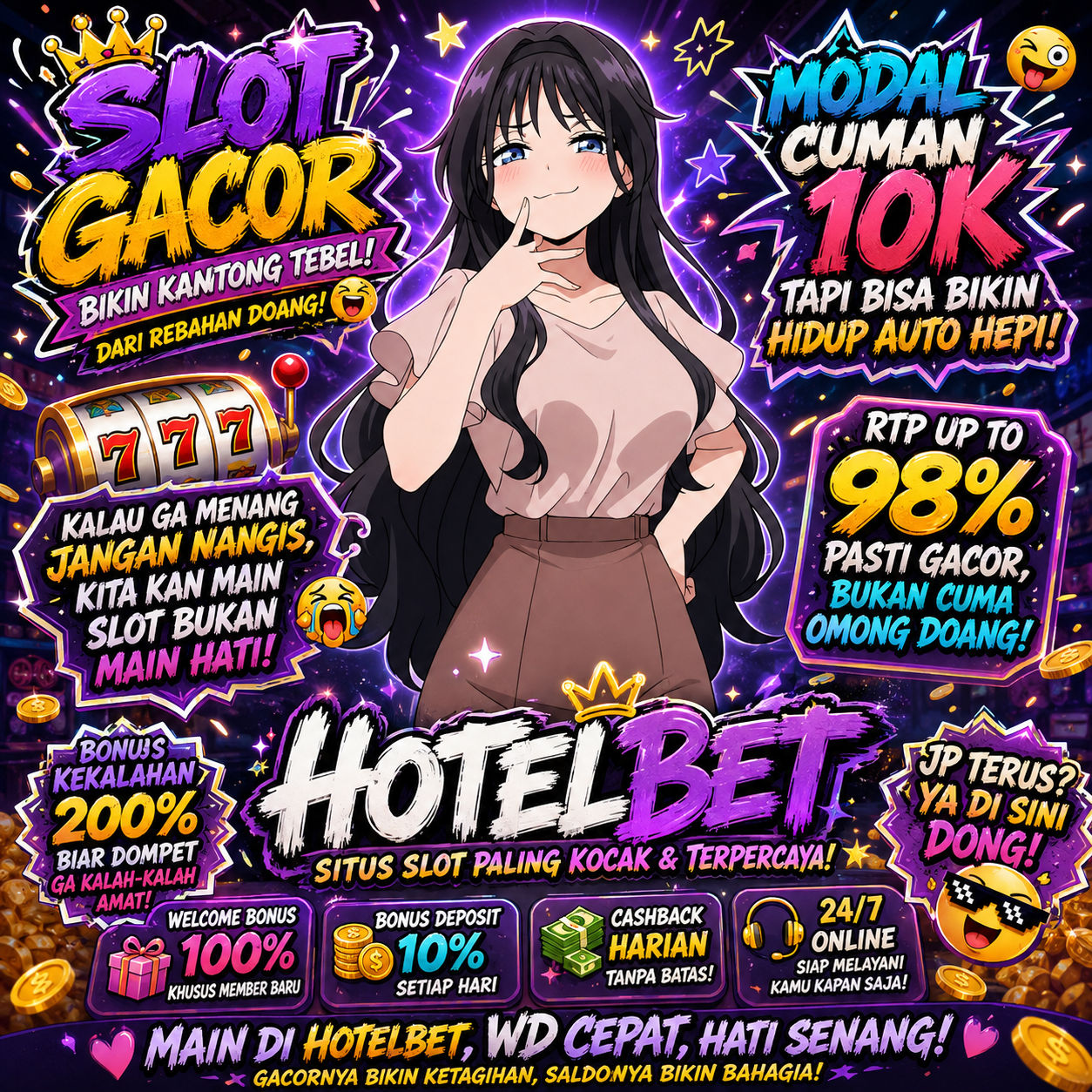 HOTELBET - Slot Maxwin Jackpot Termudah & Terbaik Hari Ini