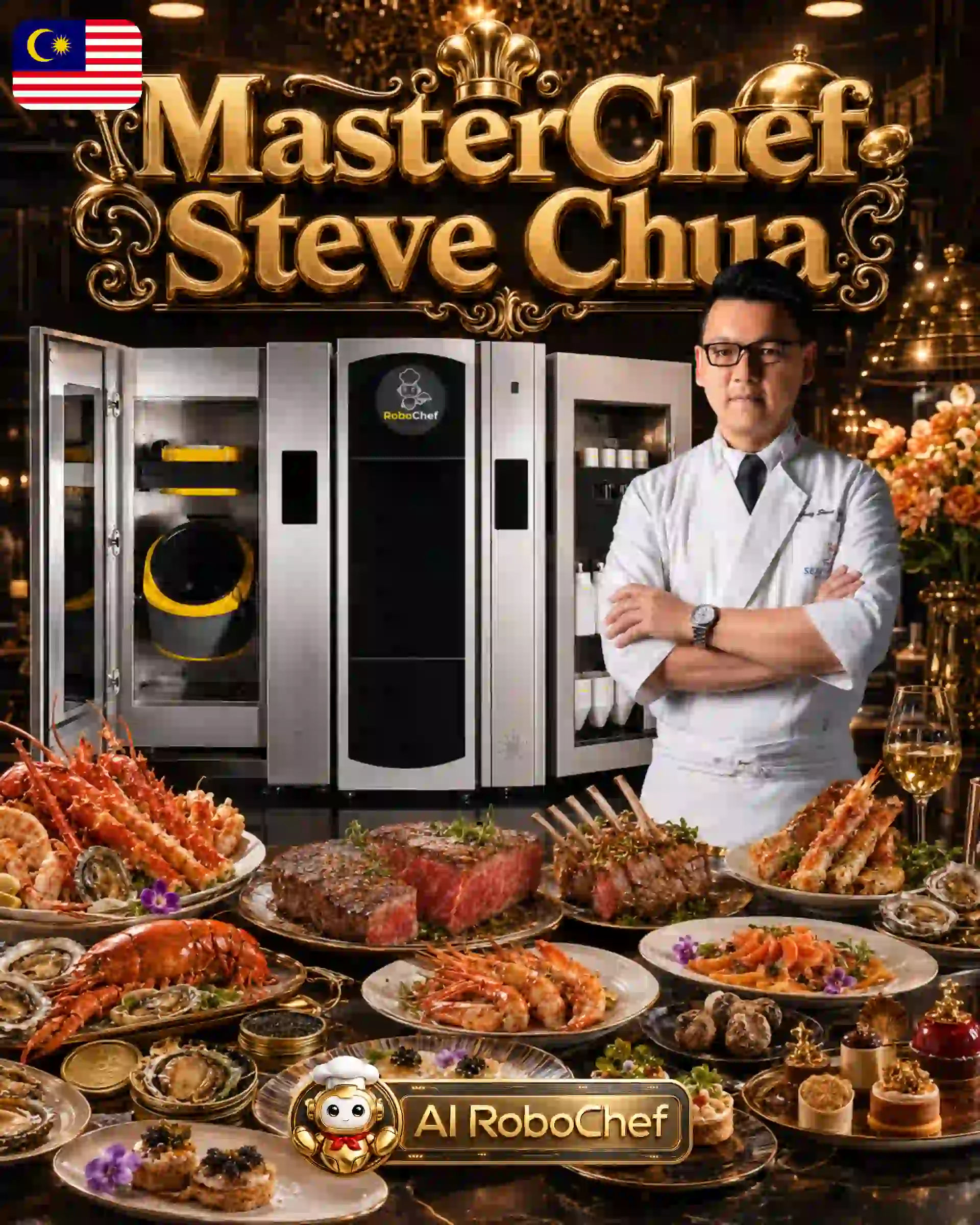 MasterChef Steve Chua - AI RoboChef profile