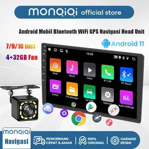 4G+32G IPS Screen Head Unit 7/9/10 Inch Car Android 13 Navigasi Untuk TOYOTA Daihatsu Mitsubishi android mobil 10 inch ram 4 HONDA SUZUKI Hyundai NISSAN Double Din tv mobil android