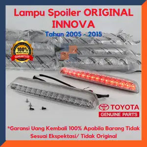 TOYOTA Lampu Spoiler Innova 2005-2015 Original PART 13-0L05