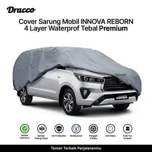 Sarung Mobil Innova Reborn Venturer 5 Layer Premium Waterproof Tebal Anti UV + Tas Simpan