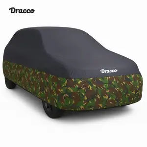 Sarung Mobil Motif Loreng Dualproof Waterproof Cover Tebal Anti Panas Hujan Debu Free Tas