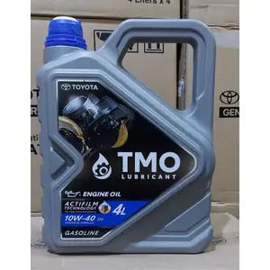 BARCODE Oli Mesin Mobil Toyota Bensin TMO 10W-40 4 Liter Galon Scane Full Synthetic Sintetis 10W40