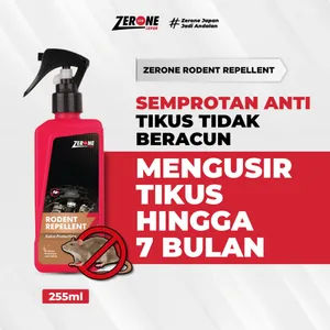 Cairan Pengusir Tikus Rodent Repellent Zerone Japan Racun Tikus Pembasmi Super Ampuh Hasil Cepat
