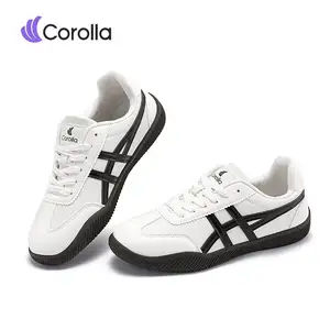 COROLLA  Maxi Sepatu Olahraga Wanita Nyaman Serbaguna Outdoor Anti-Slip Sepatu Sekolah Kasual Hitam