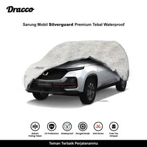 Sarung Mobil Almaz Silverguard Tebal Waterproof Anti UV Cover Mobil Premium