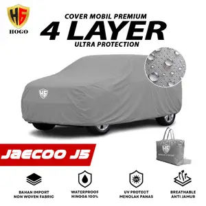 HOGO Sarung Mobil Jaecoo J5 Exclusive 4 Layer Waterproof Tebal Bonus Tas Simpan Cover
