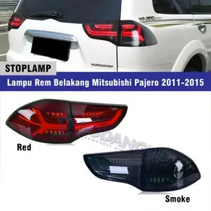 Lampu Rem Belakang Stoplamp Mitsubishi Pajero Sport 2008 - 2015 Sequantial LED