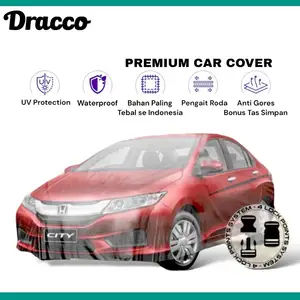 cover mobil sedan honda city transparan tebal waterproof bonus tas simpan aksesoris mobil