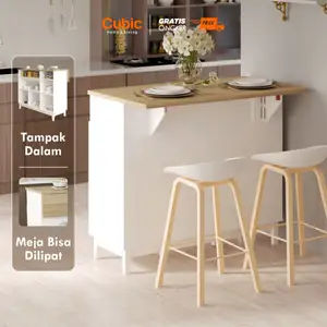 Cubic Meja Makan Tinggi / Bar Table / ELENA BT 120