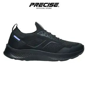 Precise Flexnit Ryota W Sepatu Sneakers Sekolah Hitam - All Black