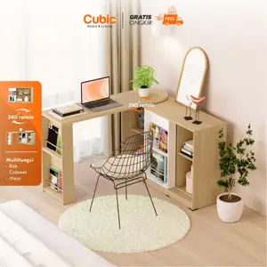 Cubic Sideboard Minimalis / Bufet Serbaguna / Meja Putar/ LIVINA SB 121
