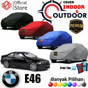 Cover Mobil Bmw M3 E46 Sarung Mobil Bmw E46 Selimut Mobil Bmw E46 Bahan Polyester PREMIUM