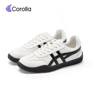 COROLLA Maxi Sepatu Olahraga  Wanita Pria Unisex Sepatu Sekolah Kasual Kuliah Main Nyaman Serbaguna Outdoor Anti Slip Putih