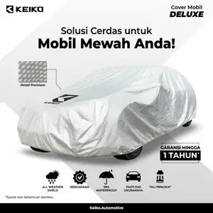 Cover Sarung Tutup 3 Layer Lapis Penutup Selimut Body Mobil HRV Avanza Xenia Rush Terios Innova Reborn Zenix Pajero Sport Xpander Cross Raize Rocky Calya Sigra Confero Fortuner Yaris Agya Ayla Mobilio Honda WRV Cortez Xtrail Keiko Deluxe