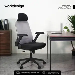 Workdesign Tano PC Kursi Kantor / Kursi Kerja Ergonomis dengan Lumbar Support