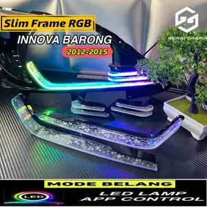 Slim Frame Innova 2012-2015 / Alis Drl Akrilik Innova Barong