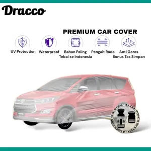Sarung Mobil Innova Reborn Tebal Waterproof Transparan Premium | Anti Gores UV Bonus Tas Dracco
