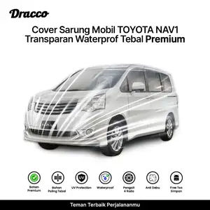 cover mobil toyota NAV1 transparan tebal waterproof sarung mobil selimut mobil tutup mobil