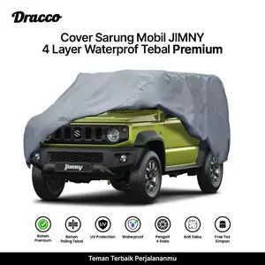 Sarung Mobil Jimny 3 & 5 Pintu Premium 5 Layer Waterproof Tebal Anti UV Cover Mobil + Tas