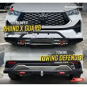 Rhiino Cross Guard Bumper Depak Rhino Towing Sunrise Towing bar Depan Xguard Fortuner Xpander Innova Hilux Ertiga Zenix Avanza Xenia Veloz Raize Etiga