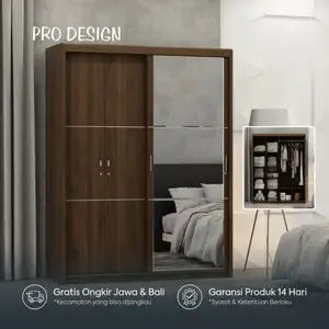 Pro Design Texas TXWD 160 Lemari Pakaian Pintu Geser