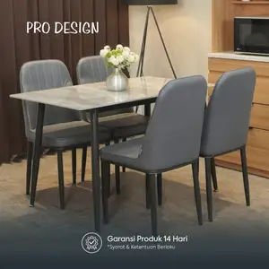 Pro Design ORZO DTS Meja Makan / Meja Makan Set 4 Kursi