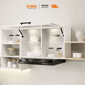 Cubic Kitchen Set Minimalis / Kabinet Dapur Atas / Rak Dapur Atas / ELENA CLARA KSA