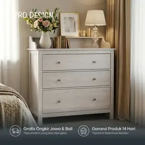 Pro Design Liverpool CH3 Lemari Laci / Bufet / Kabinet