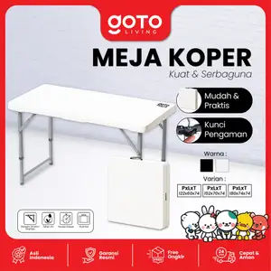 Goto Falto Meja Makan Lipat Camping Table Portable Outdoor Indoor