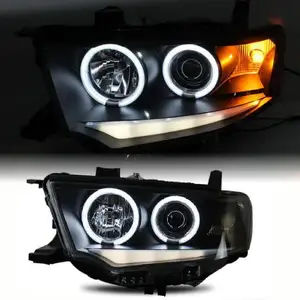 Sonar Head Lamp Mitsubishi Pajero Sport 2009-2015 Led Projector - Black Housing