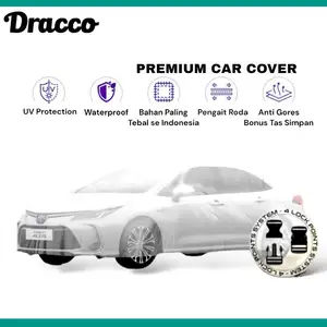 sarung mobil sedan corolla altis transparan tebal waterproof aksesoris mobil altis