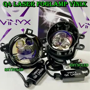 ORIGINAL VINYX BILED FOGLAMP MOBIL Q4 3 WARNA / ALL WHEATHER 3 INCHI BLUELENS FOGLAMP PROJECTOR HIGH LO PNP TOYOTA HONDA UNIVERSAL ORI