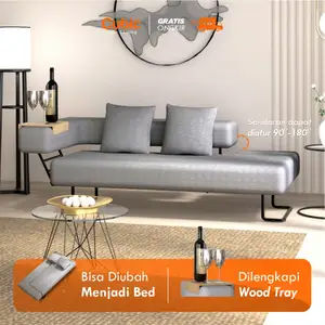 Cubic Sofa Bed / Sofa 3 Seater / LIVINA SFB 160