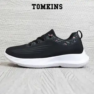TOMKINS Ella  - Hitam Putih Sepatu Sekolah Wanita