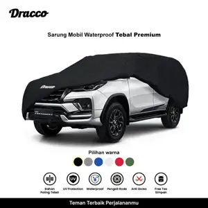 sarung mobil TOYOTA FORTUNER waterproof anti UV tebal CARPROOF cover mobil free tas simpan