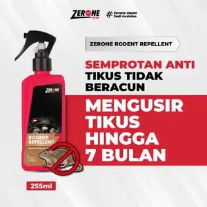 Cairan Pengusir Tikus Rodent Repellent Zerone Japan Racun Tikus Pembasmi Super Ampuh Hasil Cepat