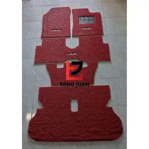 karpet mie 2 warna tidak bintik calya sigra fullset full bagasi