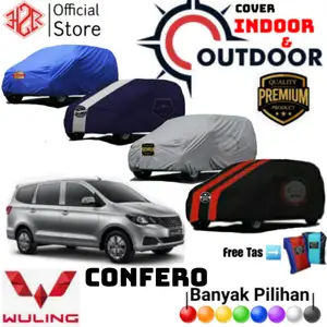 Cover Mobil Wuling Confero Sarung Mobil Wuling Alves Selimut Mobil Confero Polyester PREMIUM