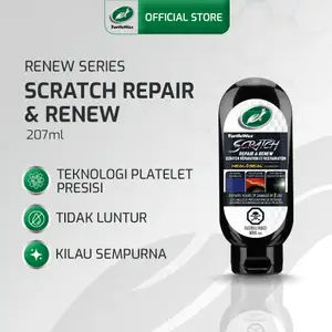 Turtle Wax - Scratch Repair & Renew Penghilang Jamur Kaca Baret Halus Noda Air Waterspot Untuk Mobil Motor Helm