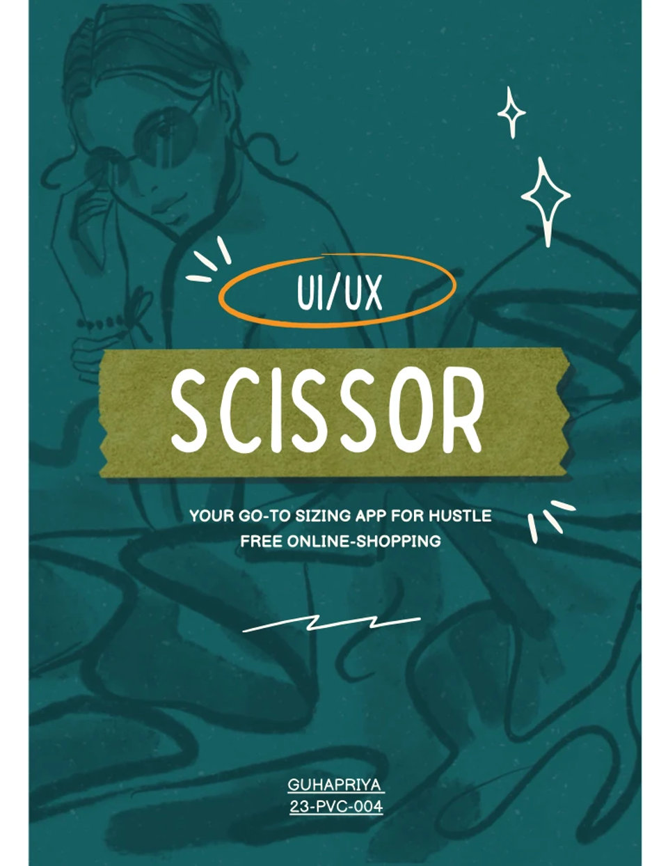 Scissor online-shopping sizing app case study cover.
