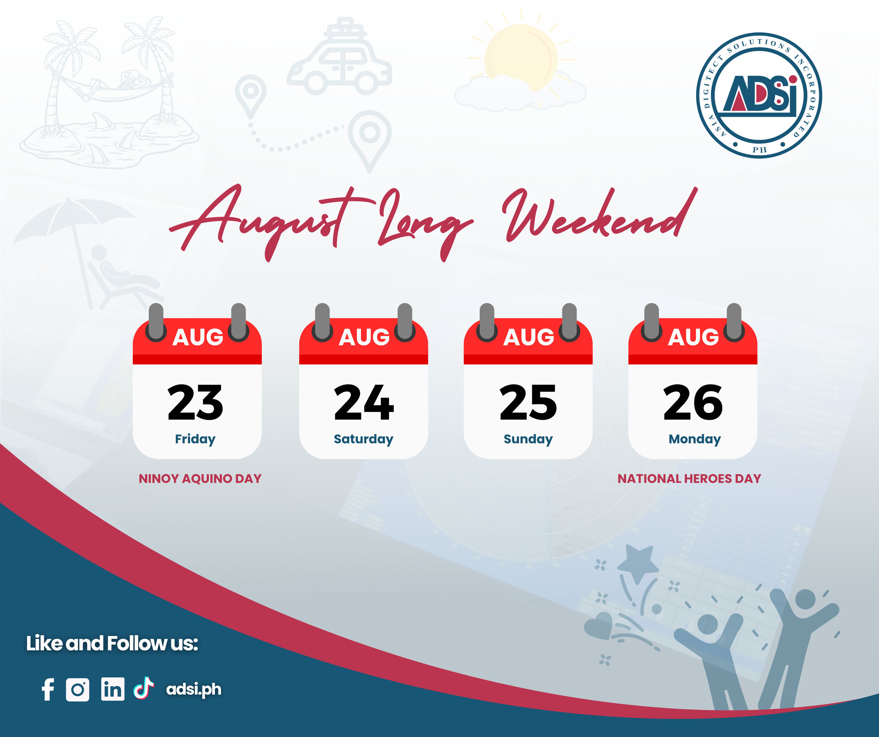 August Long Weekend