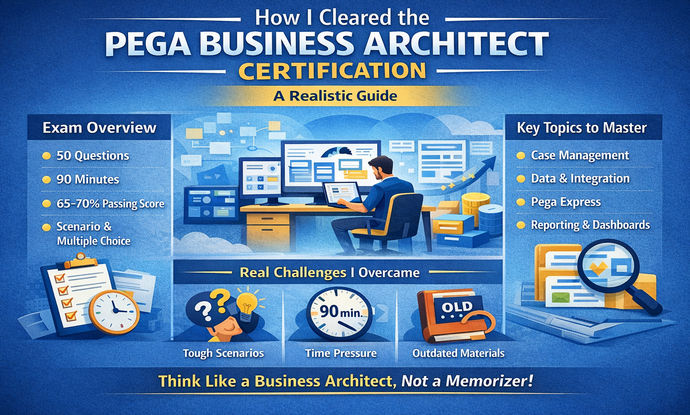 How I Cleared the Pega Business Architect Certification: A Realistic Guide