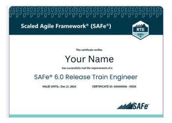 SAFe® Release Train Engineer