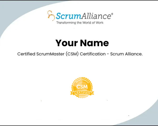 Certified ScrumMaster®