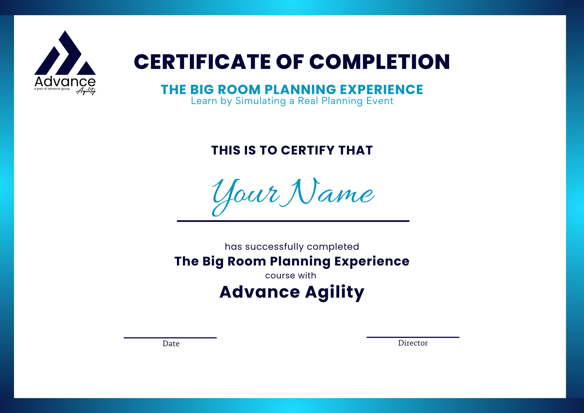 Big Room Planning for Scale: Learn by Simulating a Live Event