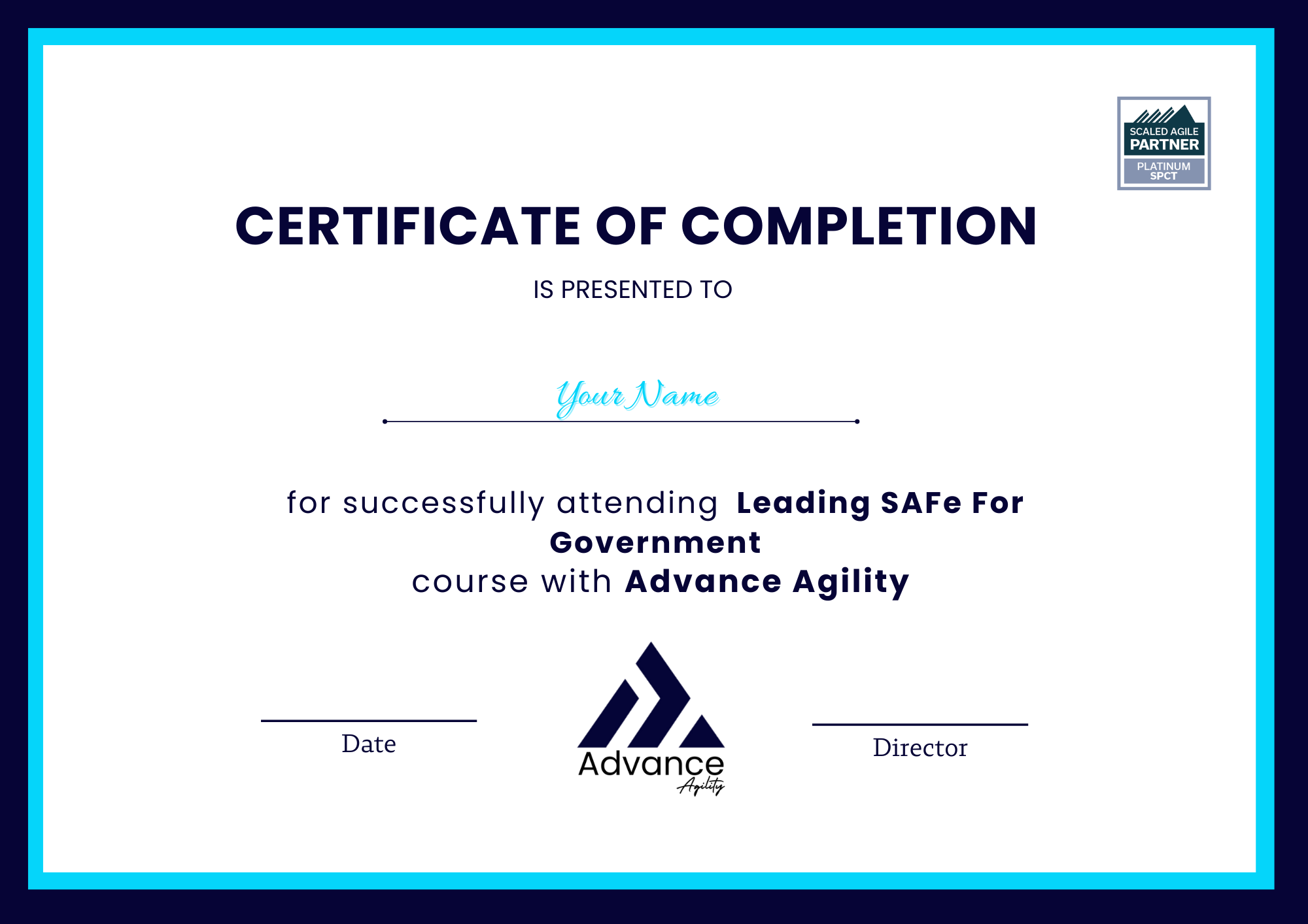 Leading SAFe For Government